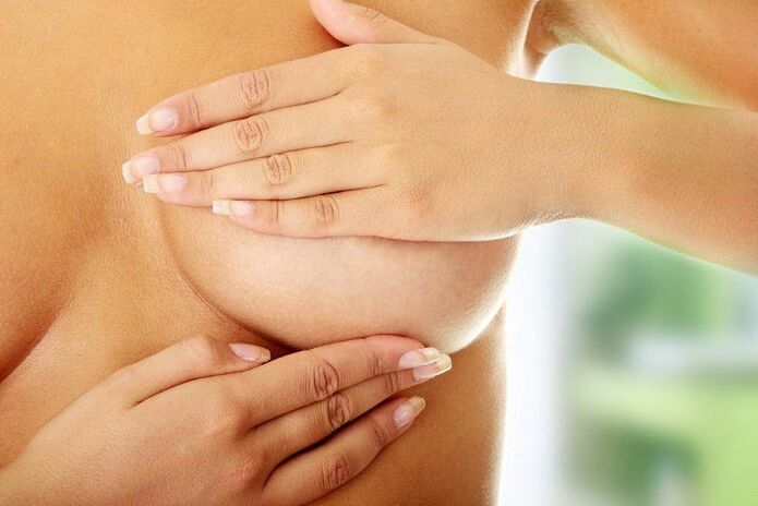 breast massage na may langis para sa pagpapalaki